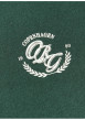 Thumbnail Sweat vert à imprimé avec une coupe droite et un col à capuche - Image 4