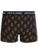 Thumbnail Lot de 3 Boxers classique en coton biologique marine à imprimé - Image 2