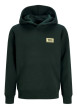 Thumbnail Sweat sapin uni à capuche avec une coupe droite et des manches longues