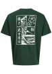 Thumbnail T-shirt en coton sapin à imprimé avec une coupe droite et un col rond - Image 2