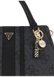 Thumbnail Sac porté mains noir avec imprimé monogramme et muni de 2 anses - Image 5
