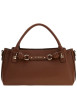 Thumbnail Sac camel uni avec un zip et des boutons à pression muni de 2 anses