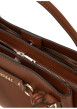 Thumbnail Sac camel uni avec un zip et des boutons à pression muni de 2 anses - Image 3