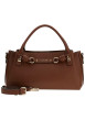 Thumbnail Sac camel uni avec un zip et des boutons à pression muni de 2 anses - Image 4