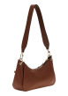 Thumbnail Sac à main porté épaule camel pourvu d'un zip et d'une anse - Image 2