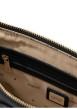 Thumbnail Sac à main porté épaule noir uni avec une anse amobible et une fermeture à zip - Image 3