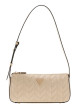Thumbnail Mini sac beige avec imprimé monogramme et muni d'une anse ajustable