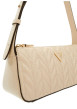 Thumbnail Mini sac beige avec imprimé monogramme et muni d'une anse ajustable - Image 4
