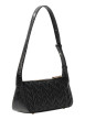 Thumbnail Mini sac noir avec imprimé monogramme et muni d'une lanière amovible - Image 2