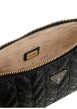 Thumbnail Mini sac noir avec imprimé monogramme et muni d'une lanière amovible - Image 3