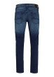 Thumbnail Jean indigo avec une coupe slim muni d'un zip et d'un bouton - Image 2