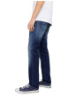 Thumbnail Jean indigo avec une coupe slim muni d'un zip et d'un bouton - Image 6