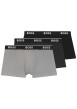Thumbnail Boxer classique en coton multicolore uni avec un élastique de la marque