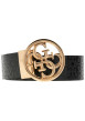 Thumbnail Ceinture noire et bleue réversible avec imprimé monogramme - Image 2