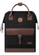 Thumbnail Sac à dos Adventurer M Managua noir pourvu de pochettes amovibles - Image 7