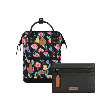 Sac à dos Adventurer XS Genoa noir floral...