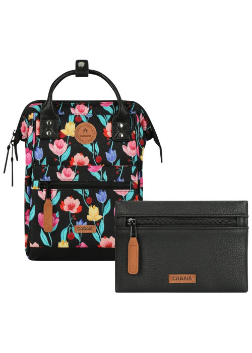 Sac à dos Adventurer XS Genoa noir floral...