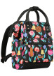 Thumbnail Sac à dos Adventurer XS Genoa noir floral pourvu de pochettes amovibles - Image 2