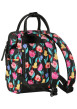Thumbnail Sac à dos Adventurer XS Genoa noir floral pourvu de pochettes amovibles - Image 4