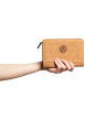Thumbnail Portefeuille Wallet M Moscow camel pourvu d'une fermeture zippée - Image 3