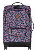 Thumbnail Valise Traveler 4 roues M Cagliari rose floral pourvue d'une fermeture TSA