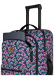 Thumbnail Valise Traveler 4 roues M Cagliari rose floral pourvue d'une fermeture TSA - Image 6