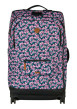 Thumbnail Valise Traveler 4 roues L Cagliari rose floral pourvue d'une fermeture TSA