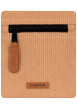 Thumbnail Pochette S Luxor beige côtelée pourvue d'une fermeture zippée