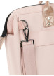 Thumbnail Sac ordinateur Messenger Queretaro rose pourvu d'une bandoulière amovible - Image 5