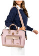 Thumbnail Sac ordinateur Messenger Queretaro rose pourvu d'une bandoulière amovible - Image 6