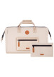Thumbnail Sac weekender Duffle Bag Algiers beige pourvu de bretelles pour sac à dos
