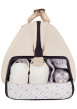 Thumbnail Sac weekender Duffle Bag Algiers beige pourvu de bretelles pour sac à dos - Image 3