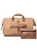 Thumbnail Sac weekender Duffle Bag Launceston beige pourvu de bretelles pour sac à dos