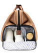 Thumbnail Sac weekender Duffle Bag Launceston beige pourvu de bretelles pour sac à dos - Image 3