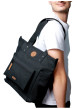Thumbnail Sac shopping Tote Bag M Berlin noir pourvu d'un compartiment pour ordinateur - Image 4