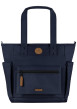 Thumbnail Sac shopping Tote Bag M Reykjavik marine avec compartiment pour ordinateur