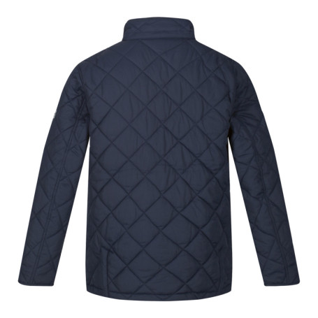 Gilet anthracite uni à coupe droite avec un col...