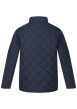 Thumbnail Gilet anthracite uni à coupe droite avec un col montant et 2 poches