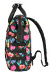 Thumbnail Sac à dos Adventurer S Genoa noir floral pourvu de pochettes amovibles - Image 3