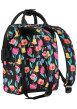 Thumbnail Sac à dos Adventurer S Genoa noir floral pourvu de pochettes amovibles - Image 5