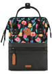 Thumbnail Sac à dos Adventurer S Genoa noir floral pourvu de pochettes amovibles - Image 6