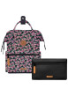 Thumbnail Sac à dos Adventurer S Cagliari rose floral pourvu de pochettes amovibles