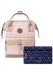 Thumbnail Sac à dos Adventurer S Queretaro rose pourvu de pochettes amovibles