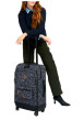 Thumbnail Valise Traveler 4 roues M Amiens noire à motifs pourvue d'une fermeture TSA - Image 7