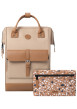 Thumbnail Sac à dos Adventurer L Kuala Lumpur beige pourvu de pochettes amovibles