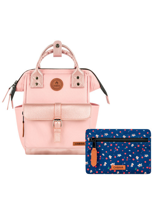 Sac à dos Adventurer XS Queretaro rose pourvu de pochettes amovibles