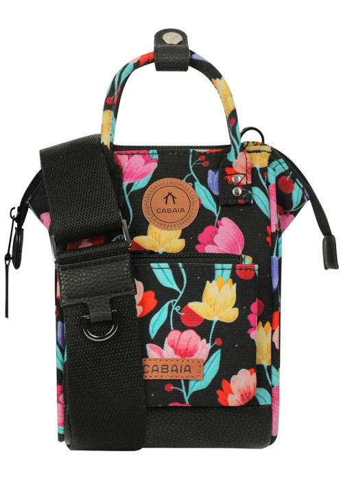 Sac à bandoulière Nano Bag Genoa noir floral...