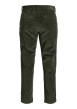 Thumbnail Pantalon chino en coton biologique sapin uni avec une coupe slim - Image 2