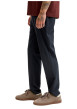 Thumbnail Pantalon chino marine à rayures blanches avec une coupe slim - Image 2