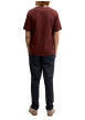 Thumbnail Pantalon chino marine à rayures blanches avec une coupe slim - Image 3